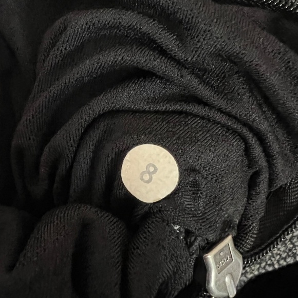 Lululemon Daily Yoga Jacket Coco Pique Black/Black Size 8 - Picture 10 of 10